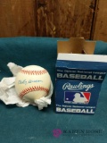 Billy Herman Autographed Baseball