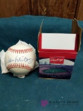 Willie McCoy Autographed Baseball