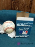 Enos Slaughter Autographed Baseball