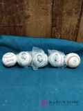 Assorted Cleveland Indians Collectible Baseballs