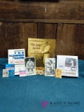 Vintage Baseball Photos, Cards, Ticket Stubs, Book