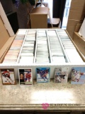 Collection of hockey player trading cards