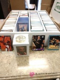 Collection of basketball player trading cards