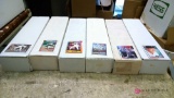 6 boxes of assorted Topps baseball player cards