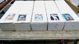 5 boxes of Topps baseball trading cards
