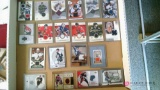 20 hockey player game Jersey trading cards