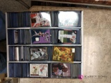 Collection of sleeved baseball cards