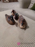 Assorted duck decoys