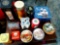 12 advertising tins including two Banks