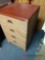 Solid Wood nightstand, 4 drawers solid built