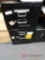 2 drawer black filing cabinet