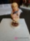 4 in Goebel Hummel clkub 1998 pigtails figurine
