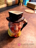 Head Mug Staffordshire England Mr. Wolfe