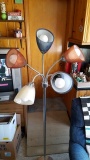 Unique five light floor lamp