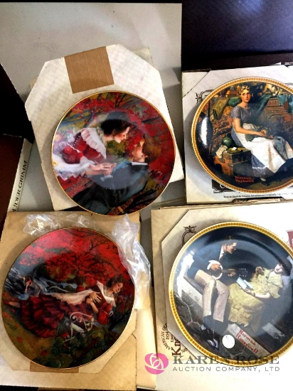 Six collector plates