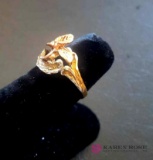 Ladies 14 karat gold ring