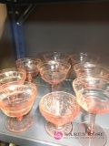 Pink Depression glass