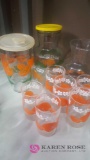 Orange Juice Glass set