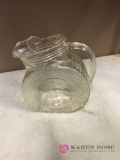 Vintage water pitcher