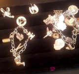 Sterling silver charm bracelets