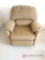 Cushioned reclining rocking chair