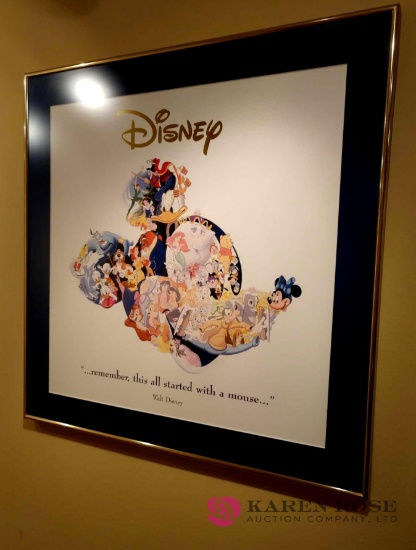 26 by 26 at Disney framed poster
