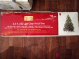 6.5 ft 400 light pre-lit tree