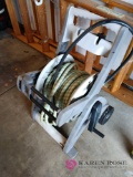 garden Hose caddy with hose