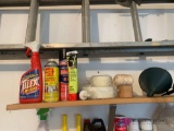 Top shelf of chemicals mostly automotive see pictures