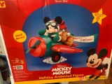 Large Mickey Mouse airplane holiday in immediate figure