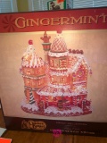 Gingerbread house fiber optic