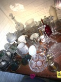 Table top miscellaneous crystal glass