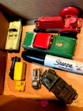 Lot of vintage vehicles