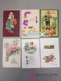 Antique Birthday Postcards