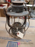 Wheeling And Lake Erie Railroad Lantern