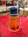 Battery Operated Blue Flasher Lantern