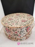 Vintage Hatbox With Hats