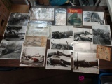 Group Of Vintage Railroad Photographs And Certificates