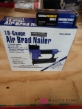 Central Pneumatic 18 Gauge Air Brad Nailer With Extra Nails