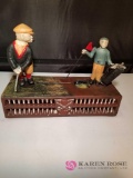 Golf Cast Iron Mechanical Bank