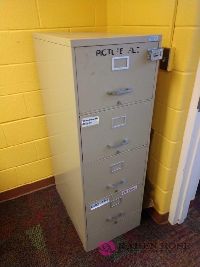 4 drawer filing cabinet