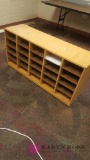 Rolling shelving unit perfect for crafts