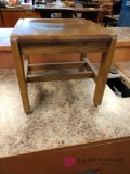 16 inch tall wood seat