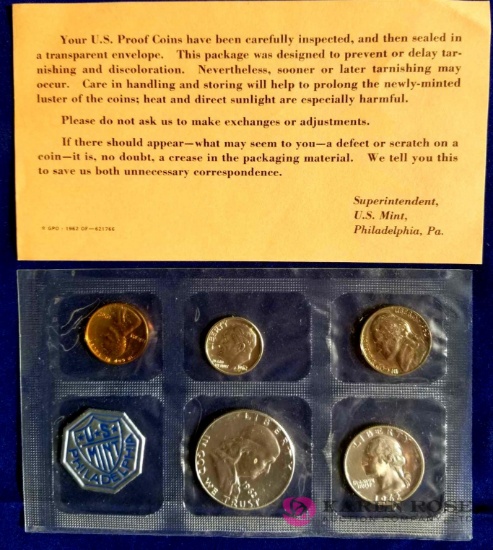 1962 Uncirculated Coins