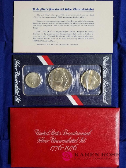 Bicentennial Uncirculated Coins