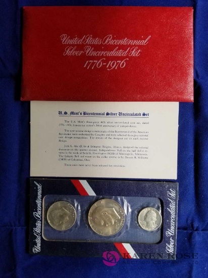 Bicentennial Uncirculated Coins