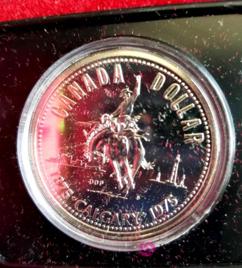 100 Years Calgary Canadian Silver Dollar