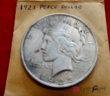 1923 Peace Dollar