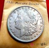 1921 Morgan Dollar