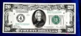 1928 Green Seal Twenty Dollar Bill